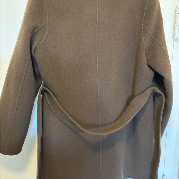 SOLD Vintage YSL wrap wool coat - Picture 2 of 7